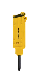 Mesin Konstruksi Beton Stone Hammer Hidraulic Rock Breaker Untuk Excavator 3ton 12ton 18ton 20ton 30ton Digg