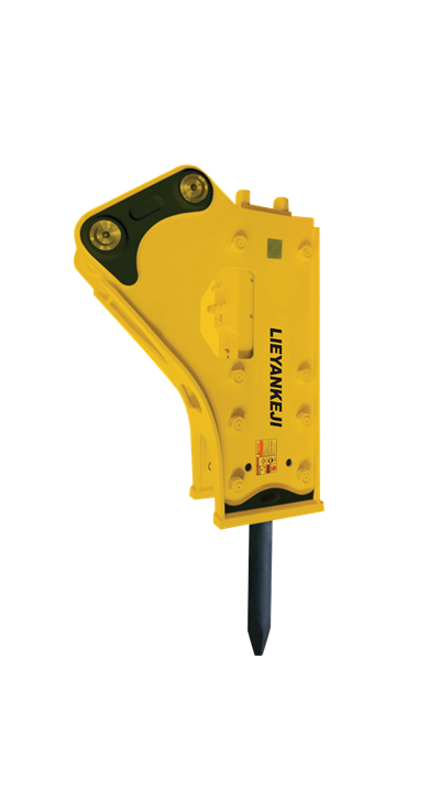 Pemutus ekskavator peredam palu palu pemutus palu hidrolik excavator triangular hammer